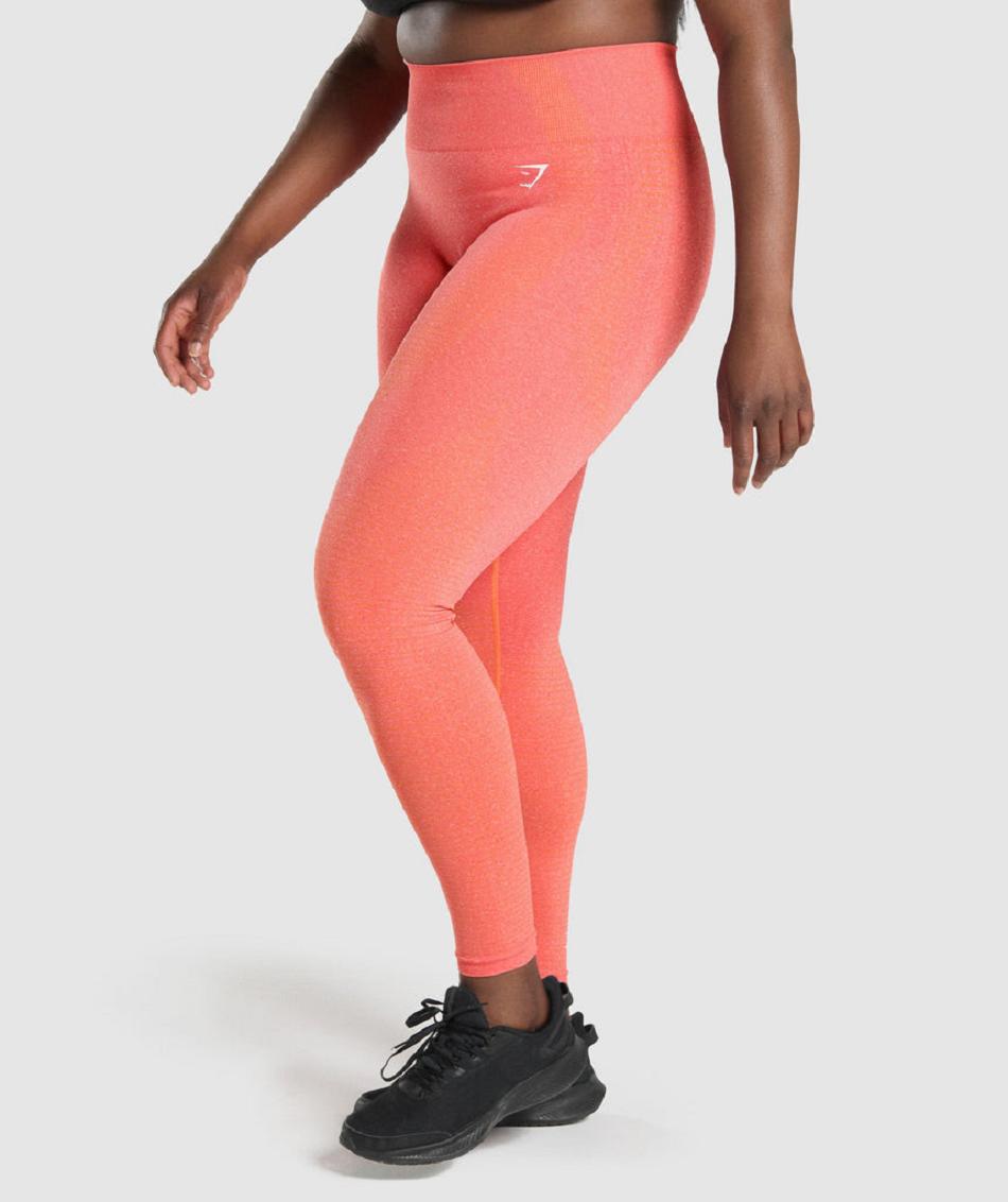 Leggins Gymshark Vital Seamless 2.0 Mujer Naranjas | CO 2946YXF